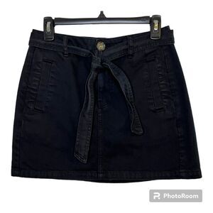 PacSun Women’s Black Denim Mini Skirt Size 27